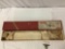 Vintage MEGOW - Airacobra wood plane model in box, sold as is. See pics.