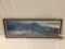 Vintage framed Sea of Clouds by Harald Sund, panoramic mountain top photo art print, 37 x 13.5 in.