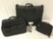 3 pc. lot of used travel bags: 2x Samsonite, Magellans bag.