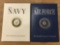 2 pc. book lot: The Navy ? historical foundation, the Air Force - historical foundation oversized