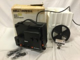 Bell & Howell 36SR Super 8 Sound film projector w/ box, cables, reel, tested & working, sold as is