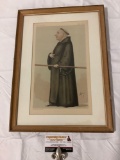 Antique framed print: Father Ignatius, Vanity Fair, April 9, 1887, Vincent Brooks Day and Son
