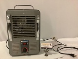 Lakewood model 792/A electric heater, tested/working, approx 10 x 7 x 16 in.