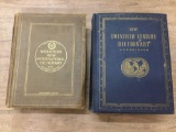 2 pc. lot of antique dictionaries: 1919 Webster?s new international dictionary of English language,