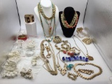 Large selection of vintage fashion jewelry necklaces, bracelets, earrings etc?