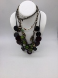 Selection of 3 Better quality fashion necklaces