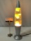 Vintage lava lamp retro decor, tested/working, approx 4.5 x 17 in.