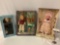 3 pc. lot of vintage dolls in original boxes: Horsman - Betsy McCalls Beauty Box, Agatha by Uneeda,