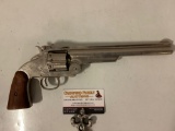 RARE vintage film/stage prop pistol BKA 217 revolver non-firing gun w/ trigger action, works!