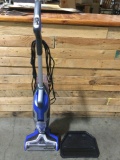 BISSELL Crosswave Premier floor finishing machine / rug cleaner w/ holder, tested/working.