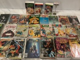 Large lot of vintage/modern superhero comic books: DC, Marvel Comics, Image; Superman, Batman,
