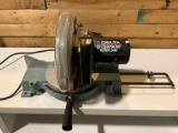 Delta 10 in. Compound Miter Saw, model number 36?220 type Three, Tested and working, approx 29 x 24