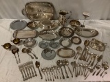 Vintage silver plate: Viking, WM Rogers, FB Rogers, Luxor - Wallace - Iris, Lovelace, Poole, Paul