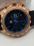 Blue face Swiss made Tag Heuer automatic chronograph divers watch Rare Formula 1 CR7