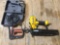 Dewalt pneumatic nailer gun and a PowerShot pro electric staple gun