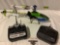 E Sky Hobby Pro 3D radio controlled helicopter, w/ 2 controllers, untested, sold as is. Approx 25 x