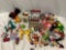 Lg. lot of misc. vintage toys / action figures / games; Gumby, Finger puppets, Felix the Cat, Casper