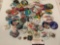 Lot of vintage Seattle Seafair bot racing button, pins, badges.