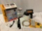 Wagner 220 Power Painter w/ box and unused accessories, approx 10 x 6 x 11 in. Sold as is.