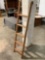 Vintage wood bunk bed ladder, approx 59 x 15 in.
