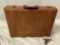 Vintage briefcase, approximately 18 x 14 x 4 in.