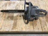 Craftsman 36 cc Chainsaw who are the 16 inch bar sold as is