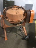 Central machinery 3.5 ft.... cement mixer, a little rusty but tested it works