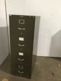 Vintage green Remington Rand Aristocrat filing cabinet tested and working LOL