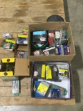 Nice selection of mostly new nails , deck screws, brand nails, I hooks, screws etc.