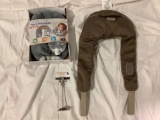 2 pc. lot of electronic neck massagers; Homedics, Health Touch Neck Massager in box. INV 2203