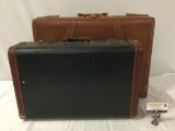 2 pc. lot if vintage luggage / suitcases: Towncraft