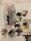 Lot of Jack in the Box / Seattle Mariners fast food advertising collectibles.