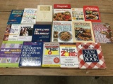 Nice lot of cooking/cookbooks, medical guide, health tips books.