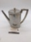 Antique .800 silver coffee / tea pot , probably RR or Ocean liner service in excellent condition