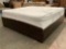 King size platform storage bed, model number BK - 8400 - K, with Serta mattress, approx 79 x 83 in.