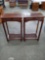 Pair of Chinese Rosewood Plant Stands/End Tables