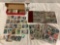 Huge collection of mixed pro sports trading cards; baseball, football, basketball, Jordan, Pippen,