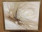 Large framed original canvas abstract art painting signed by Anderson, approx. 50 x 62 in.