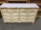 Vintage French provincial style bedroom dresser/with laminate top in good condition
