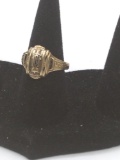 10k gold womens 1954 class ring size 6