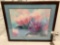 Framed signed art print - Bubbling Joy by Karen L. Miles, numbered 52 of 550 w/ COA