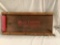 Vintage wooden Willie Creeper model 20, approx 36 x 16 x 5 in.