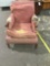 Antique living room or parlor chair with original upholstery lol