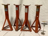 4 pc. lot of CP Auto Products Jack stands, approx 18 x 8 in.