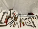 Collection of vintage hand tools, see pics.