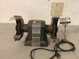 vintage Sears/Craftsman 1/4 HP bench grinder, approximately 15 x 8 x 10 in.
