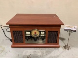 VICTROLA 6-in-1 Nostalgic Entertainment Center w/ manual, tested/working, appears unused, approx 18