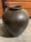 Large ceramic garden planter pot, approx 15 x 21 in.