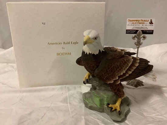 American bald eagle by BOEHM porcelain sculpture art piece, numbered 538, to celebrate 40th US Pres