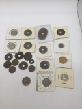 Nice selection of antique mostly Japanese coins see pics